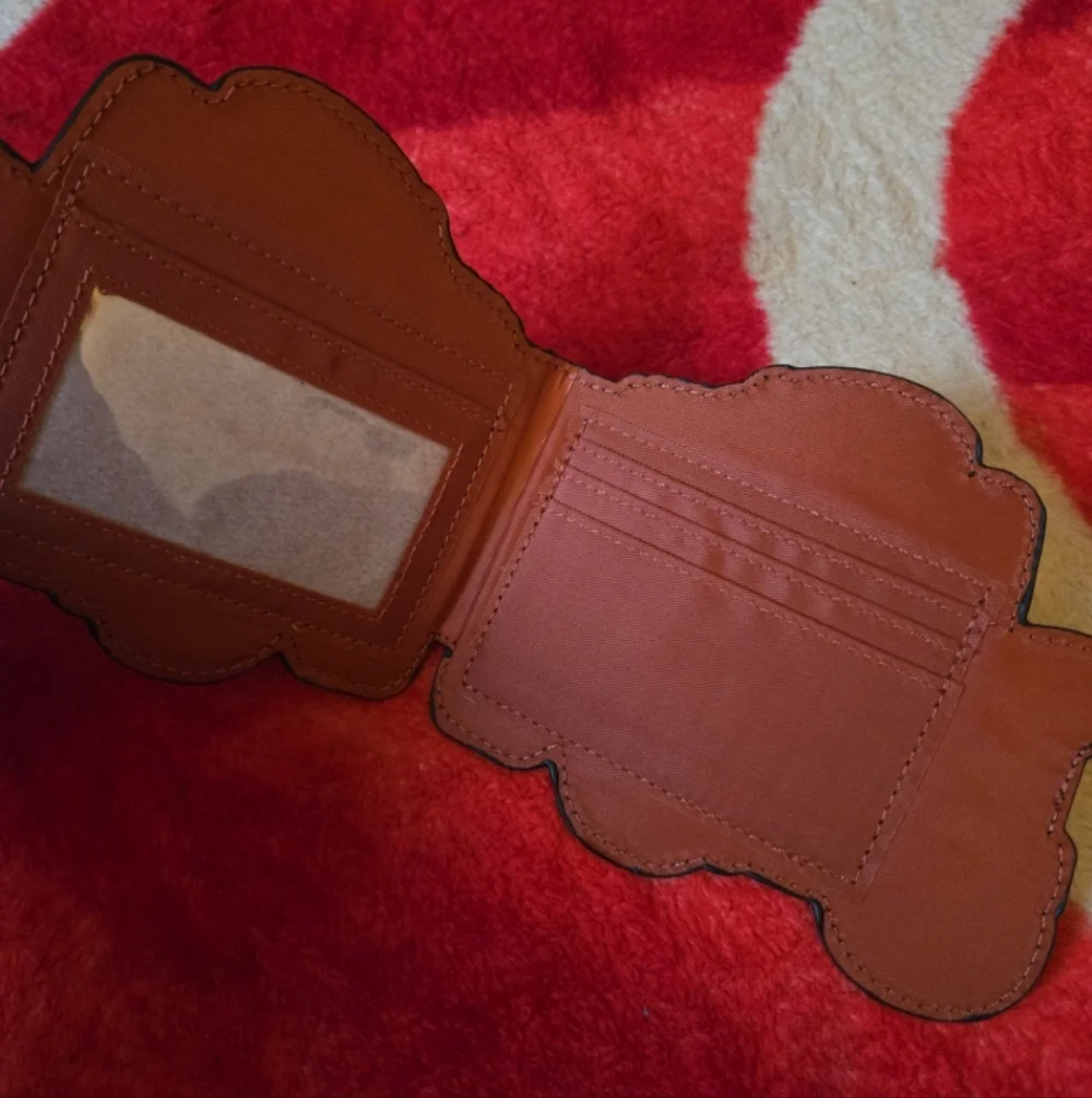 New mater Disney cars anime manga leather wallet